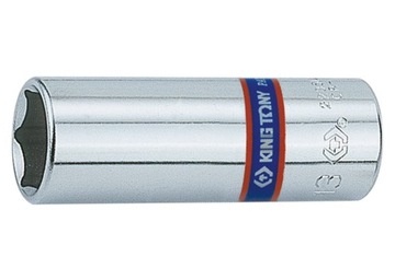 NASADKA DŁUGA 1/4'' 10mm x 50mm, 6-kąt. CHROM