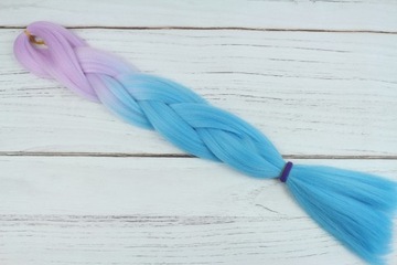 СИНТЕТИЧЕСКИЕ волосы для косичек ЦВЕТНЫЕ косички НАРАЩИВАНИЕ ВОЛОС ОМБРЕ