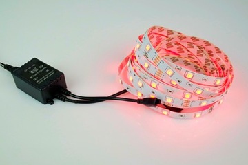 SMD RGB 5050 МУЗЫКАЛЬНАЯ ДИСКОТЕКА КОМПЛЕКТ светодиодных лент 5м