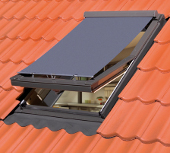 FAKRO AMZ New Line Маркизная штора 10% 089 78х140 RAL7022