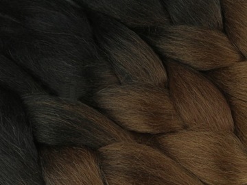 СИНТЕТИЧЕСКИЕ волосы для косичек ЦВЕТНЫЕ косички НАРАЩИВАНИЕ ВОЛОС ОМБРЕ