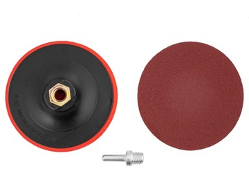 АДГЕЗИОННЫЙ ДИСК ДЛЯ ШЛИФОВАНИЯ НАЛИЧНОЙ БУМАГОЙ 125мм