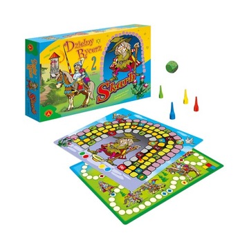 ХРАБРЫЙ РЫЦАРЬ и СОКРОВИЩЕ - настольная игра АЛЕКСАНДР