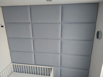 Мягкие панели 40х60, изголовье, панель за кроватью.