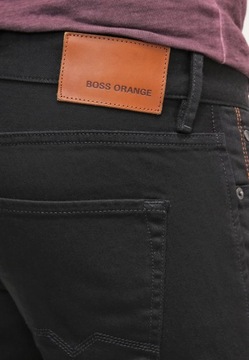 HUGO BOSS Orange24 Spodnie męskie czarne W33/L36
