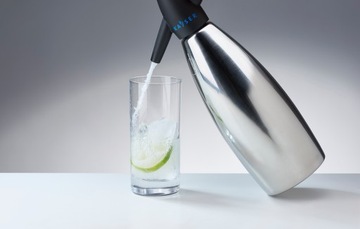 СИФОН ДЛЯ ГОДОВОЙ ВОДЫ KAYSER INOX + 20 КАРТРИДЖЕЙ