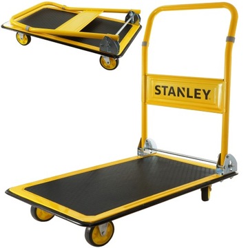 Транспортная тележка с платформой Stanley, сталь, 150 кг