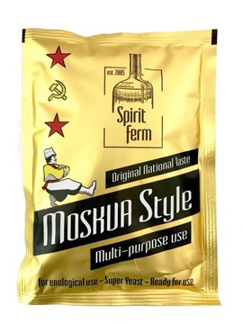 Drożdże gorzelnicze Moskva Style Moskwa 20% Bimber
