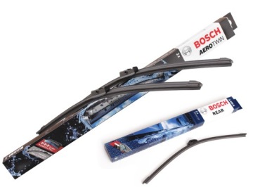 ДВОРНИКИ BOSCH SKODA OCTAVIA II 2 ПЕРЕДНИЕ + ЗАДНИЕ