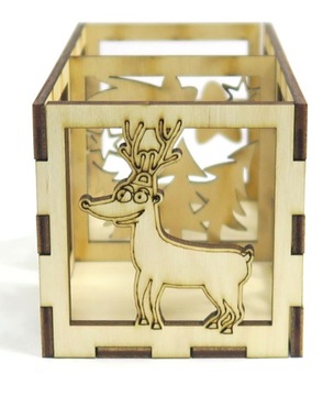 РОЖДЕСТВЕНСКИЙ ДЕКОР ПОДСВЕЧНИК TEALIGHT CANDLE YD19
