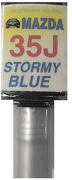 MAZDA 35J STORMY BLUE LAKIER ZAPRAWKA DO RYS ARA