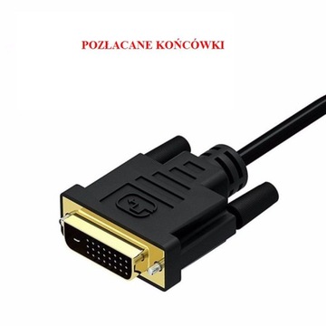 Adapter DVI-D 24+1 do VGA Przejściówka