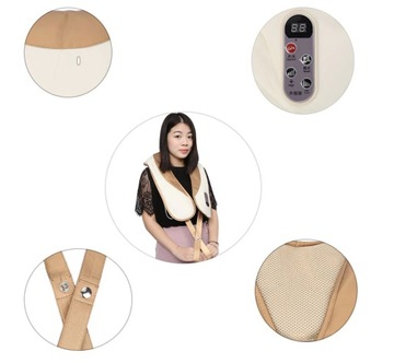 3D МАССАЖЕР ШИАЦУ ДЛЯ ШЕИ, СПИНЫ И ШЕИ