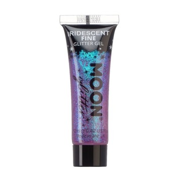 Iridescent Fine Glitter Gel MOONGLOW Fioletowy