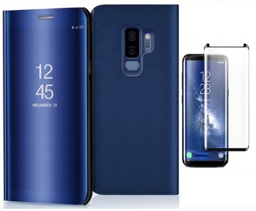 ETUI CLEAR VIEW DO SAMSUNG GALAXY S9+ PLUS + SZKŁO