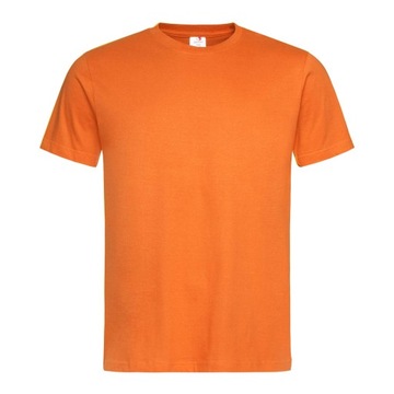 Podkoszulka koszulka t-shirt Męski POMARAŃCZ M