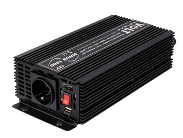 ПРЕОБРАЗОВАТЕЛЬ СИНУСНОГО ТОКА-НАПРЯЖЕНИЯ 12 В 230 В 1600 Вт
