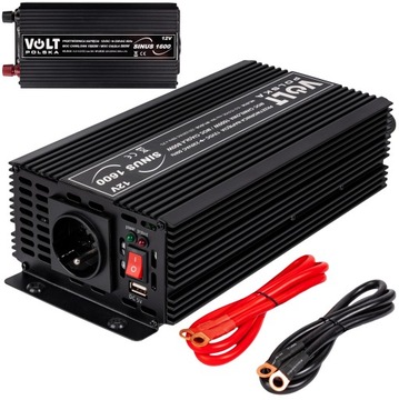 Преобразователь Volt Polska Sinus 800/1600Вт 12В/230В