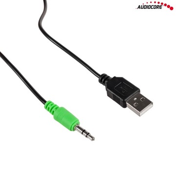 КОМПЬЮТЕРНЫЕ ДИНАМИКИ 2.0 USB для НОУТБУКА AUDIOCORE AC805