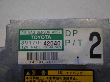 МОДУЛЬ ДАТЧИКА ПОДУШКИ БЕЗОПАСНОСТИ TOYOTA RAV4 2.0 16V 8917042040