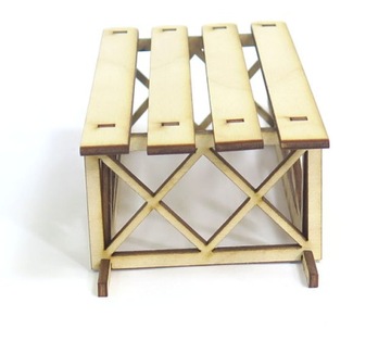 ОРНАМЕНТ-ДЕКОР САНКИ САНТЫ САНТЫ 3D KS33