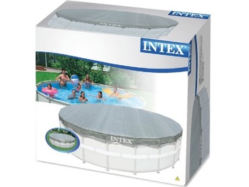 POKRYWA BASENOWA BASEN STELAŻOWY 488cm INTEX 28040