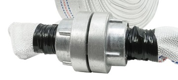 ПОЖАРНЫЙ ШЛАНГ С ПОЛОТНИЦЕЙ ДЛЯ ГРЯЗНОЙ ВОДЫ Септики НАСОСЫ 1 ДЮЙМ, 30 М С СОЕДИНИТЕЛЯМИ