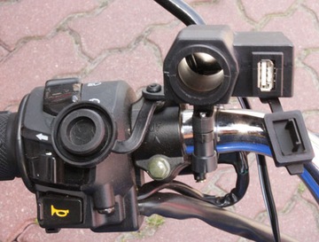 РАЗЪЕМ ПРИкуривателя для мотоцикла, 2 USB-навигатора для телефона, GPS