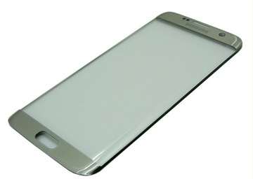 Szybka LCD do Samsung G935 S7 EDGE SREBRNA