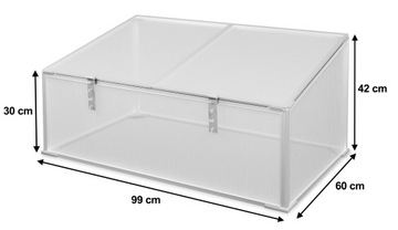 МИНИ-СЕЯЛКА ДЛЯ ИНСПЕКЦИИ ДЛЯ ТЕПЛИЦ HERBAR 99x60см