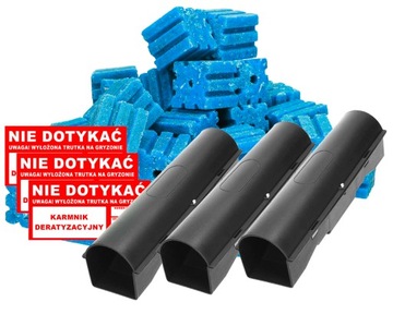 TRUTKA KOSTKA 3KG NA MYSZY SZCZURY RATIMOR ZESTAW