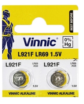 BATERIA BATERIE VINNIC AG6 SR920 LR69 L921 2szt