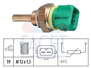 EPS SENZOR TEPLOTY VODY CITROEN BERLINGO