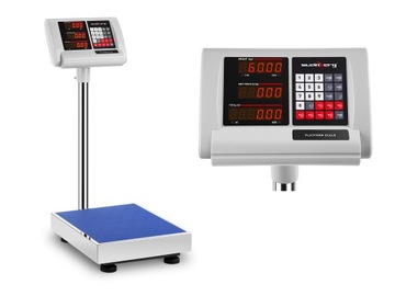 WAGA MAGAZYNOWA PLATFORMOWA CENOWA 60kg/10g