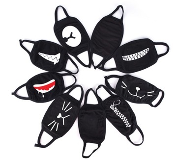 ДЫШАЩАЯ МАСКА для бега ВЕЛОСИПЕД хлопковый CAT