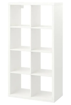IKEA KALLAX Regał, biały, 77x147 cm
