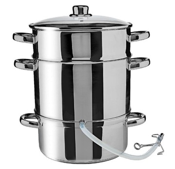 Sokownik Elo 13,3 l odcienie szarości, srebrny