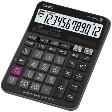 Kalkulator biurowy 12 cyfr Casio DJ-120D PLUS