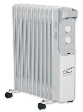 GRZEJNIK OLEJOWY ELEKTRYCZNY 11 ŻEBER 2500W OLEJAK