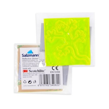 ODBLASKOWA NAKLEJKA JASZCZURKA - 3M Scotchlite