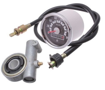 LICZNIK PRĘDKOŚCIOMIERZ LINKA NAPĘD ŚLIMAK WSK 125