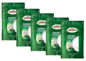 Targroch Erytrol 5kg Niskokaloryczny słodzik IG=0 Erytrytol 0kcal