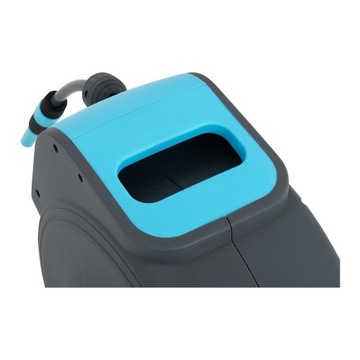 Автоматическая настенная катушка с садовым шлангом 30 м + 2 м 1/2 дюйма