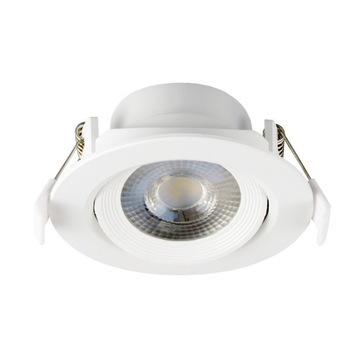 OCZKO SUFITOWE LAMPA LED UCHYLNA 230V 7W IP44