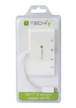 ТЕХНИЧЕСКИЙ АДАПТЕР USB-C 3.1 4K HDMI/ГИГАБИТ RJ45USB-A