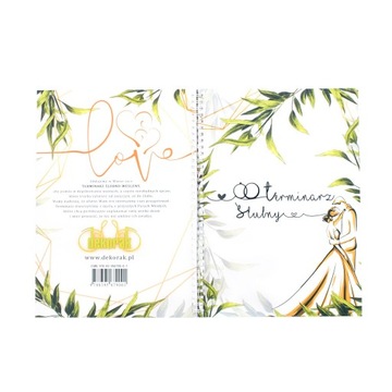 Свадебный планировщик Свадебный организатор Календарные заметки