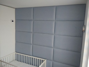 Мягкие панели 40х50 для детской кровати.