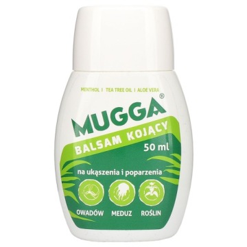 MUGGA BALSAM KOJĄCY NA UKĄSZENIA KOMARY KLESZCZE