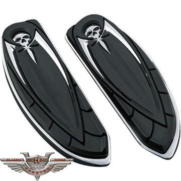 HARLEY ELECTRA SOFT. PODLOGI PODESTY PRZÓD ZOMBIE