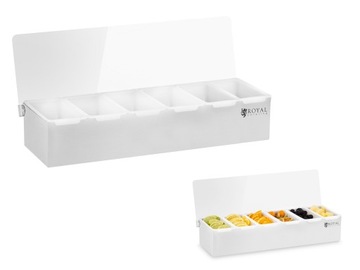 POJEMNIK BARMAŃSKI DO PRZYPRAW STAL NIERDZEWNA